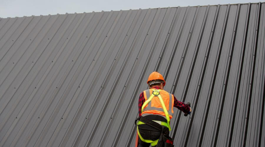 Professional metal roof installation services in Morral, OH